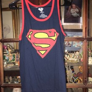 Super man tank top